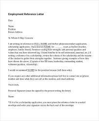 Applying a visa for everyone on your own can be an overwhelming affair. 13 Employment Reference Letter Templates Free Sample Example Format Free Premium Templates