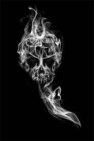 Smoke Skull By Sppehrson On Deviantart Skull Large Photos Photo Manipulation