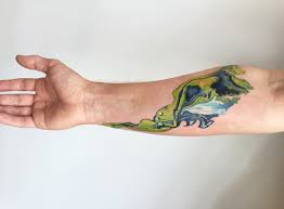 A floral tattoo by wachob. Amanda Wachob Brings Her Tattoo Art To Denver S Mca
