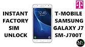 Repair imei, sw change, enable diag mode, reboot, device info, knoxguard remove, . Unlcok Samsung J7 2017 Sm J727t1 By Using A App Totally Free No Server No Root No Device Youtube