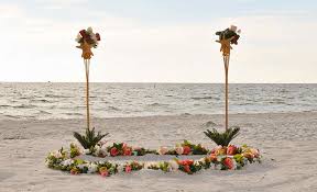 Petersburg florida for 77 years, flowers unlimited, inc off. Intimate Barefoot Beach Wedding Package St Pete