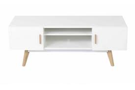 Interior Design Meuble Tele Blanc Meuble Tv Blanc Portes Niche Pieds Chene Scandinave Flamy Tele File Canape Divan Rangement Enfant Meuble Tv Blanc Meuble Tele
