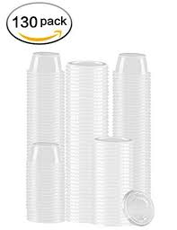 Kindpack Jello Shot Souffle Cups With Lids 2 Ounce 130 Sets Slime Containers Disposable And Reuseable Por Slime Containers Shot Glass Desserts Wine Jello Shots
