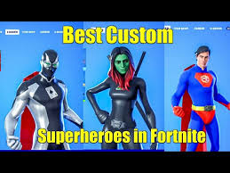 Verpassen sie nicht diese einmaiige geiegenheit. Fortnite Best Superhero Custom Skin Spawn Gamora Superman Youtube
