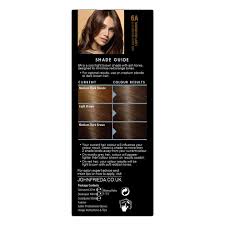 This black hair dye even offers 100% gray. John Frieda Precision Foam Colour Hair Dye Number 6a Light Ash Brown On Onbuy