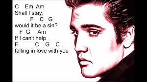 Only fools rush in ukulele chords by elvis presley. Can T Help Falling In Love Chords And Lyrics By Elvis Presley Youtube