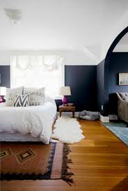 Two Toned Painted Rooms Little Green Notebook Home Home Bedroom Navy Blue Bedrooms