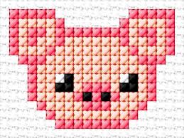 Maybe you would like to learn more about one of these? Pig Cross Stitch Designs