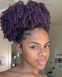 Use a color protection shampoo and conditioner for better results and longevity. Stephanie Rachel On Instagram Video On This Purple Hair Paint Wax Now Live On My Channel Link In Purple Natural Hair Hair Painting Natural Curls Hairstyles