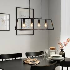 Lowest price in 30 days. Felsisk Pendant Lamp With 4 Lamps Black Ikea