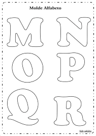 Los niños y niñas por lo general usan estas letras para poder describir un día o unas palabras celebres de algún autor que el maestro les incentiva a aprender. Molde Letras Do Alfabeto Modelos De Letras Moldes De Letras Letras Grandes Para Imprimir