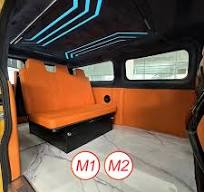 Custom 3 Seat Camper Rock And Roll Bed from China ...