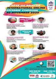 Persidangan antarabangsa kesatuan ulama islam sedunia dalam sosiaopolitik 2021 (cims 2021) yang diadakan hasil anjuran bersama fakulti pengajian islam, universiti kebangsaan malaysia (ukm), terengganu strategic & integrity institute (tsis), dan yayasan dakwah islamiah. Japan And Malaysia International Online Exchange Symposium Jointly Held By Universiti Malaysia Terengganu Hokkaido University And Kagoshima University Kagoshima University Faculty Of Fisheries