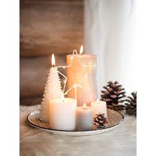 Bougie De Noel Sapin Blanche Maisons Du Monde Bougie Noel Decoration Noel Noel