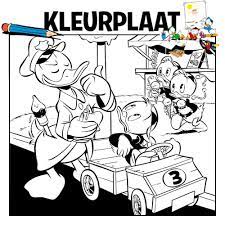 Bladzijde 45 mondrizwaan kleurplaat donald duck. Kleurplaten Donaldduck Nl