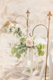 Rod Iron Shepherds Hook Aisle Decor With White Lanterns Wedding Aisle Decorations Beach Wedding Aisles English Garden Wedding