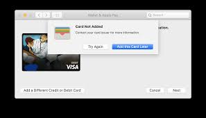 The top card is your default card. Cannot Add Card To Wallet And Apple Pay Apple Community
