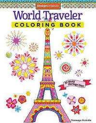 Do magazine artist fair trade seal of approval guarantee color tangle craft doodle. World Traveler Coloring Book Thaneeya Mcardle Book In Stock Buy Now At Mighty Ape Nz