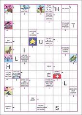 Une grille de mots croisés pour la maternelle : 110 Idees De Jeux Mots Croises Mots Meles Coloriages Codes Mots Meles Mots Croises Jeux Mots Croises