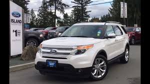 Used 2012 ford explorer limited edition with 4wd, remote. 2014 Ford Explorer Limited Power Fold Rear Seats Review Island Ford Youtube