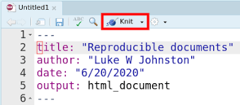 For example, the file below takes a filename as a parameter and uses the name to read in a data set. 7 Analytically Reproducible Documents Reproducible Research In R