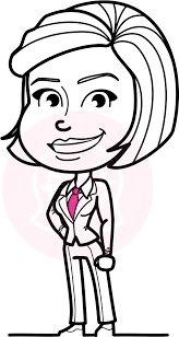 Contact us with a description of the clipart you are searching for and we'll help you find it. Cute Black And White Woman Cartoon Vector Character Woman Clipart Black And White Png Download Full Size Clipart 5730580 Pinclipart