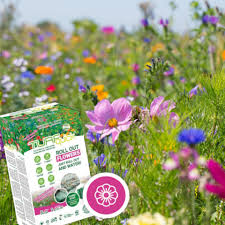 Auf diese weise bekommen wir ein saatband, das genau für eine beetreihe ausreicht. Turfquick Blumenwiese Abbaubares Saatband Mit Integrierten Blumensamen