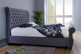 1.6 out of 5 stars with 5 ratings. Colorado Chesterfield Upholstered Sleigh Bed Frame Bedworld