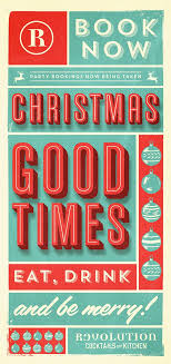Christmas Menu Cover Graphic Design For Revolution Bars By Www Diagramdesign Co Uk Christmas Menu Design Christmas Poster Design Menu Design Inspiration