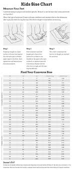 Chart Size Converse