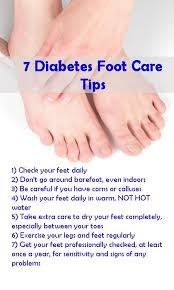 7 Diabetes Foot Care Tips Feet Care Diabetes Diabetes Awareness Color