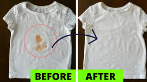 Wash immediately in the hottest water recommended by the care label using detergent and ¾ cup clorox® regular bleach 2. How To Remove Old Coffee Stain From Cotton Fabric White T Shirt And Jeans Easily 5 Minute Crafts Youtube