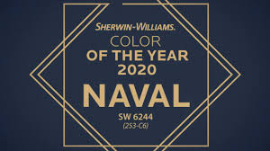 sherwin williams 2020 color of the year naval