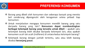 Citra merek yang kuat memberikan jaminan kepada konsumen Teori Konsumen Permintaan Individu Dan Pasar Ppt Download