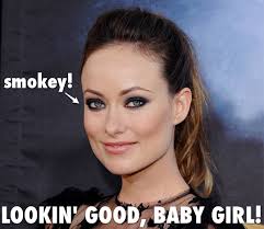 Olivia wilde trades in the feline flick for the ultimate smoky eye. An Olivia Wilde Inspired Chanel Face Of The Day Makeup And Beauty Blog