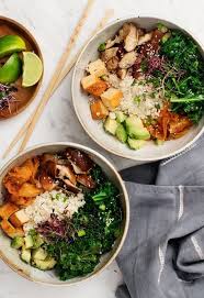 Cauliflower Rice Kimchi Bowls Rezept In 2020 Mittagessen Essen Suppen