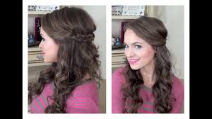 This mother of the bride hairstyle is soft, simple and feminine. Simple Half Up Hairstyle My Bridesmaids Hairstyles Youtube