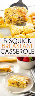 Bisquick Breakfast Casserole The Salty Marshmallow Recipe Breakfast Recipes Casserole Breakfast Casserole Bisquick Recipes Breakfast