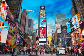 Times Square In New York City New York City May 11 Times Square With Tourist Sponsored York Times Square New York Times Square New York City Pictures
