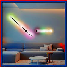 The led strip lights are very easy using decorative lighting materials. New Rgb Wall Light Symphony Wall Lamp Modern Simple Net Red Led Minimalist Living Room Bedroom Light Rgbå¹»å½©å£ç¯ç½'çº¢æ—¶å°šæ°›å›´ç¯ Yjteam Shopee Malaysia