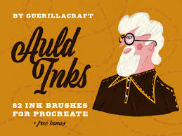 Maybe you would like to learn more about one of these? Auld Inks For Procreate Free Brushes Download By Matej Ilcik Guerillacraft On Dribbble