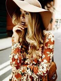 Floppy Hat Style Fashion 70s Fashion