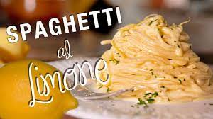 Spaghetti Al Limone Classic Lemon Pasta Recipe The Pasta Queen Youtube Lemon Pasta Lemon Pasta Recipes Recipes