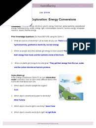 This page is about reaction energy gizmo answer key,contains student exploration cell energy cycle (1),student exploration collision theory worksheet answers,student student exploration balancing chemical equations answer key activity a. 5 4 Gizmo Energy Conversions Wind Power Sun