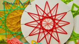 Download Diy Christmas Tree Ornaments Diy Yarn Stars String Art Ideas For Christmas Christmascraft Youtube PSD Mockup Templates