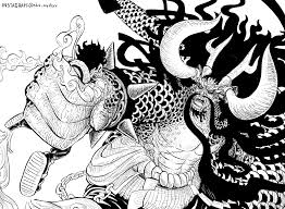 Bisa jadi hal itu terinspirasi dari sosok kaido dalam bentuk naga, dimana luffy akan mampu membentuk. My Kaido Hybrid Form Vs Snakeman Luffy Drawing Onepiece