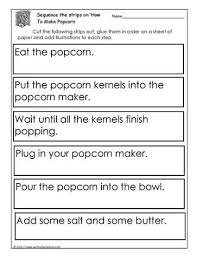 Procedure How To Make Popcornworksheets Procedural Writing Writing Worksheets Writing Instruction