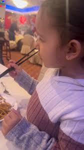 How is it that my 2 year old can eat with chop sticks, and here I am don’t  even know how to hold them correctly.