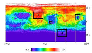 At the natural history museum in london. Night Temperature Map Of The Mars Surface Source Https Spacegid Com Download Scientific Diagram
