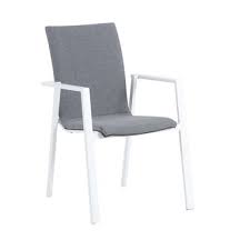 mimosa aluminium coral bay padded chair bunnings warehouse chair pads aluminum chairs furniture